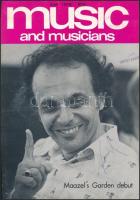 1976 Lorin Maazel (1930-2014) karmester aláírása őt ábrázoló címlapon