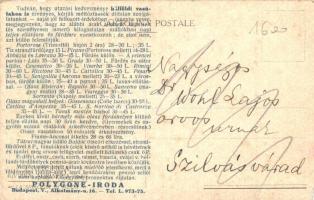 Cattolica, Beach, Polygone Iroda advertisement on backside (EM)