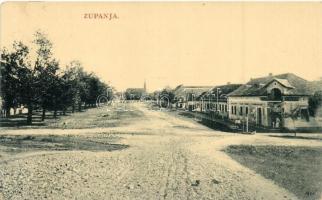 Zupanja, utcakép, W. L. Bp. 6592. / street view