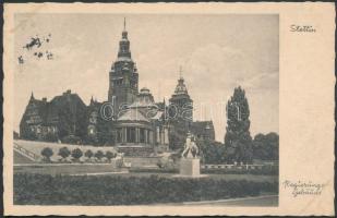 1934 Teleki Pál miniszterelnök saját kézzel írt sorai feleségének, Stettinből küldött levelezőlapon