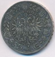 Ausztria 1900. 5K Ag "Ferenc József" T:2 patina
Austria 1900. 5 Corona Ag "Franz Jos...