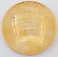 Fritz Mihály (1947-) 1991. "Pax Vobis - Béke veletek 1945-1956." aranyozott pierfort emlék...