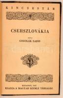 Gogolák Lajos: Csehszlovákia. Bp., 1935, Magyar Szemle Társaság (Kincsestár). Későbbi, kicsit foltos félvászon kötésben, jó állapotban