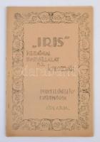 cca 1940 Iris Kerámiai Iparvállalat Rt. Kolozsvár, porcelánedény gyártmányok árjegyzéke / price list of the Cluj porcelain factory