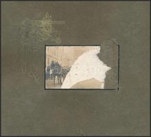 1915 Királyunk 85. születésnapjának megünneplése, Veszprém. 15 fotó díszes, alkalmi vászonkötéses al...