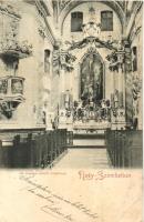 Nagyszombat, Trnava; Orsolya szüzek temploma, belső / church interior