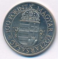 1991. 100Ft Cu-Ni "II. János Pál pápa látogatása T:BU Adamo EM119