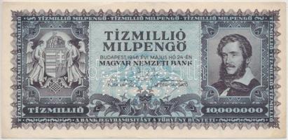 1946. 10.000.000MP hamis "MINTA" perforációval (with fake perforation) T:II-,III