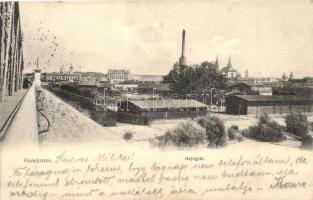 Komárom, Komárno; Hajógyár / ship factory (EK)