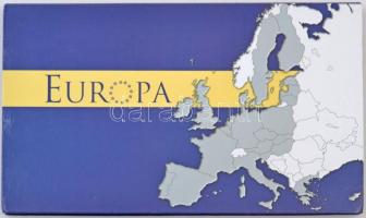 "Európa" éremtartó kazetta 28db férőhellyel, használt állapotban