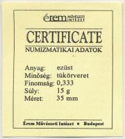 DN "A magyar nemzet pénzérméi - Szent István és az első magyar pénz 997-1038" Ag emlékérem...