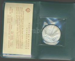 Jugoszlávia 1977. 200D Ag "Tito" T:PP Eredeti díszcsomagolásban, tanúsítvánnyal!