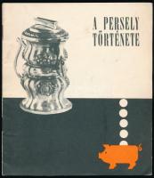 Héjjné Détári Angéla: A persely története. Budapest, 1966, Országos Takarékpénztár, 17 p. Kiadói tűzött papírkötés.