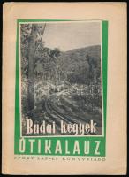 Dr. Pápa Miklós: Budai hegyek útikalauz. II. bővített kiadás. Budapest, 1957, Sport Lap és Könyvkiadó, 171 p.+XVI t. + 1 kihajtható térkép. Kiadói papírkötés, fekete-fehér fotókkal illusztrálva.