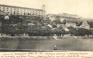 Budapest I. Ferdinánd kaszárnya, laktanya (fa)