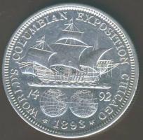 USA 1893. 1/2$ Ag "Columbian" T:2/2-