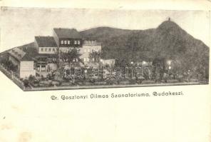 Budakeszi - 4 db régi képeslap / 4 old postcards