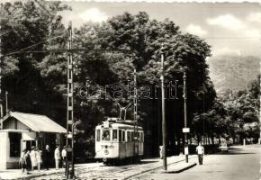 8 db MODERN villamosos képeslap Budapestről / 8 modern tram postcards from Budapest