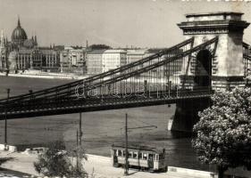 8 db MODERN villamosos képeslap Budapestről / 8 modern tram postcards from Budapest