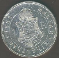 1883. 1Fl Ag T:2/2- ph