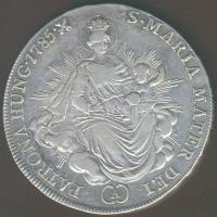 1785A 1/2 Tallér Ag T:2-/3+