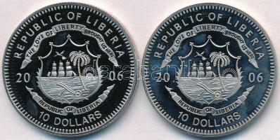 Libéria 2006. 10$ "Szabadság pillanatai-Huszita felkelés 1419" multicolor, tanúsítvánnyal ...