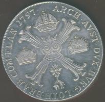 Ausztriai Németalföld/cseh verdejel 1797C Krönungstaler Ag T:2/3 k