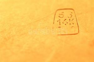 14 K arany óra hátlap. Jelzett. 3,6g
