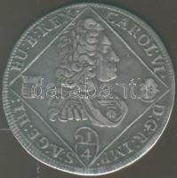 Ausztria/magyar verdejel 1732NB 1/4 Reichstaler VI.Károly T:2-/3+