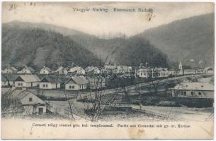 5 db RÉGI erdélyi városképes lap, Nadrág és Szászváros / 5 old Transylvanian postcards; Nadrág and B...
