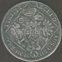 Ausztria/magyar verdejel 1732NB 1/4 Reichstaler VI.Károly T:2-/3+