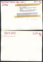 cca 1970 VIetnam Phenjan 10 db sajtófotó / VIetnam 10 town-view press photos 19x13 cm