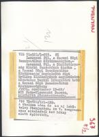 cca 1970 VIetnam Phenjan 10 db sajtófotó / VIetnam 10 town-view press photos 19x13 cm