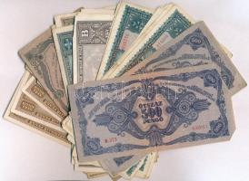 47db-os vegyes magyar pengő bankjegy tétel, közte 2db 1946. 100.000.000P sorszámkövető T:I--III-