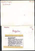 cca 1970 Lengyelország, Poznan 6 db sajtófotó /  Poland, Poznan 6 town-view press photos 19x13 cm