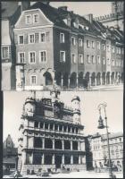 cca 1970 Lengyelország, Poznan 6 db sajtófotó /  Poland, Poznan 6 town-view press photos 19x13 cm