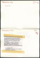 cca 1970 Ciprus, Famagusta 6 db sajtófotó /  Ciprus, Famagusta 6 town-view press photos 19x13 cm