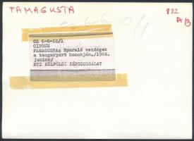 cca 1970 Ciprus, Famagusta 6 db sajtófotó /  Ciprus, Famagusta 6 town-view press photos 19x13 cm
