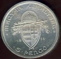 1938. 5P Ag "Szt.István" T:1/2
