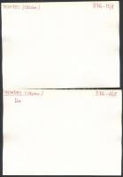 cca 1970 17 db Olasz, német, svájci sajtófotó /  17 European town-view press photos 19x13 cm