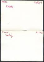 cca 1970 17 db Olasz, német, svájci sajtófotó /  17 European town-view press photos 19x13 cm