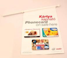 Kobra telefonkártya berakó 48 férőhellyel + Telefonkártya katalógus 1991-1999 + 11 db különféle motí...