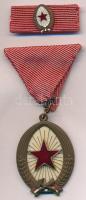 1964. Munka Érdemrend bronz fokozata, Br kitüntetés miniatűrrel szalagsávon, eredeti tokban T:2 NMK 601