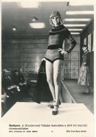 cca 1965 2. MTI sajtófotó divatbemutató, Graboplast 24x16 cm
