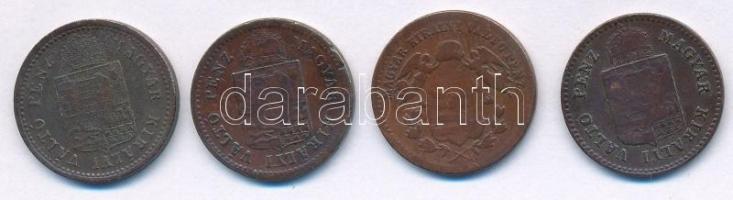 1872KB-1887KB 1kr Cu (4xklf) T:2-,3 ph