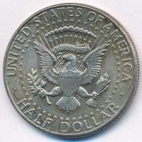 Amerikai Egyesült Államok 1964. 1/2$ Ag "Kennedy" T:1-,2 patina, kis karc 
USA 1964. 1/2 ...