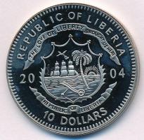 Libéria 2004. 10$ "Szabadság pillanatai - Jean d'Arc az Orleans-i szűz 1429." multico...
