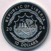 Libéria 2004. 10$ "Szabadság pillanatai - Trójai háború  i.e. 1250" multicolor T:PP 
Libe...