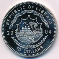 Libéria 2004. 10$ "Szabadság pillanatai - Mózes kivezeti népét Egyiptomból i.e. 1250" mult...