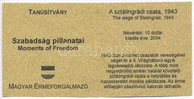 Libéria 2004. 10$ "Szabadság pillanatai - Tienanmen tér 1989" multicolor + 10$ "Szaba...